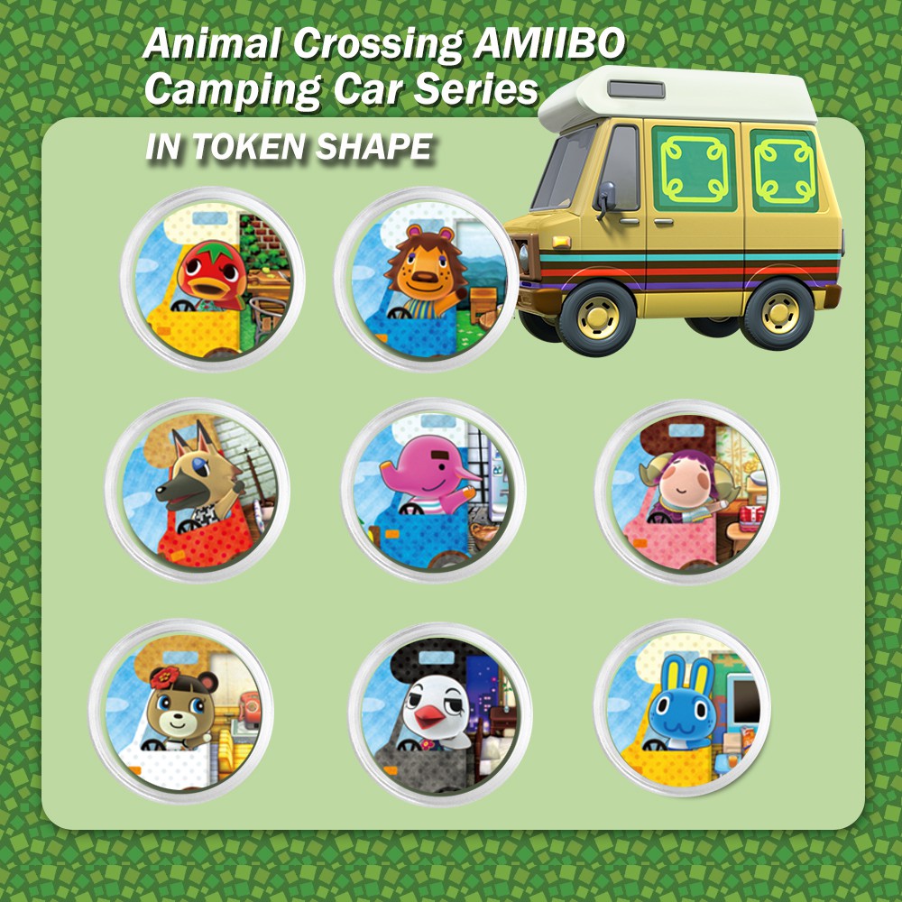 Camper Series ] Animal Crossing Amiibo Tokens ⚪ June Ketchup Hopkins Piper  Paolo Ike Tasha Cleo Buzz Hornsby | Shopee Malaysia
