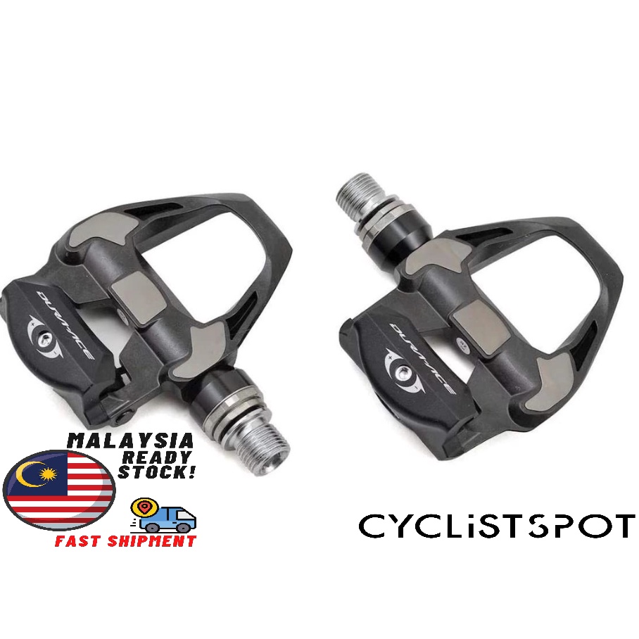 Shimano PDR9100 Dura Ace carbon road bike clip pedal + SMSH12