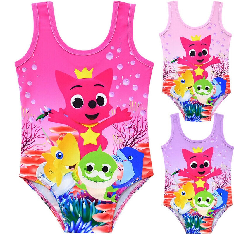 baby shark swimming suit