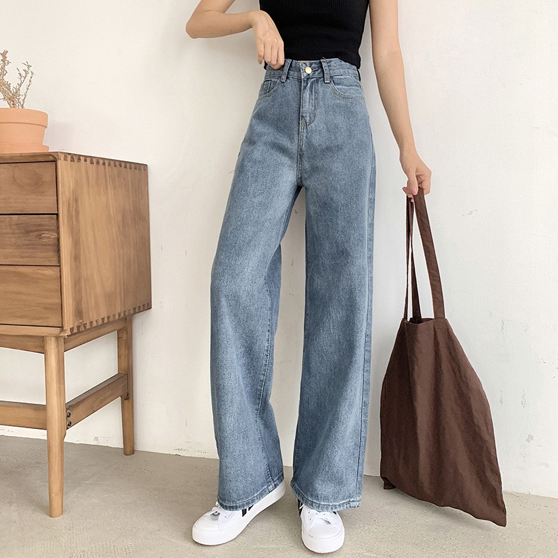 wide leg soft jeans