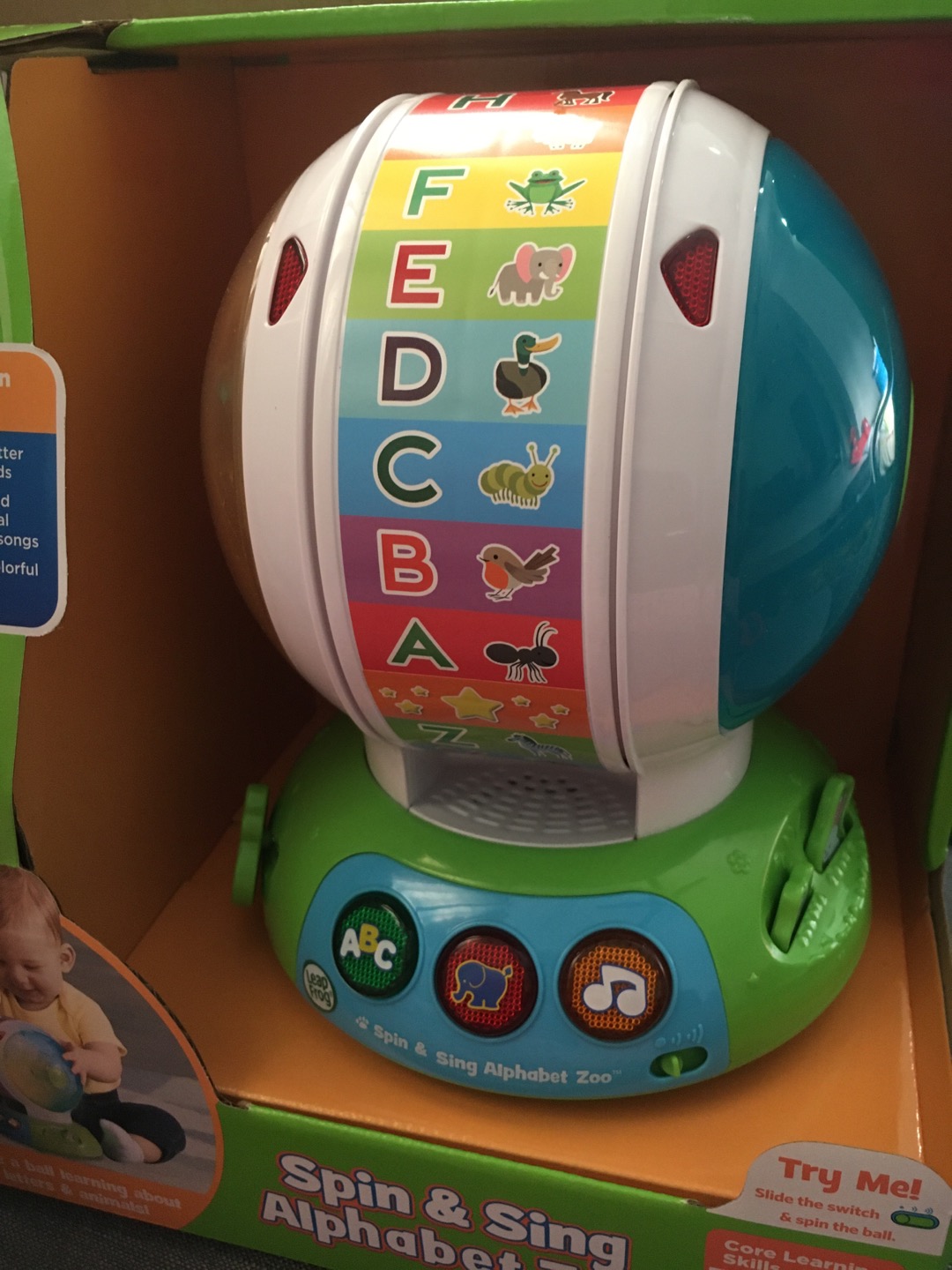 vtech spin & sing alphabet zoo