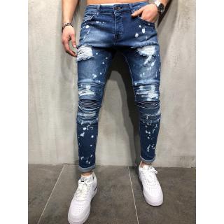 pleated mens jeans