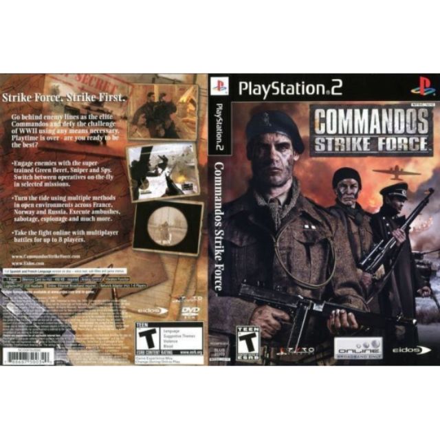PS2 GAME COLLECTION (Commandos Strike Force) | Shopee Malaysia