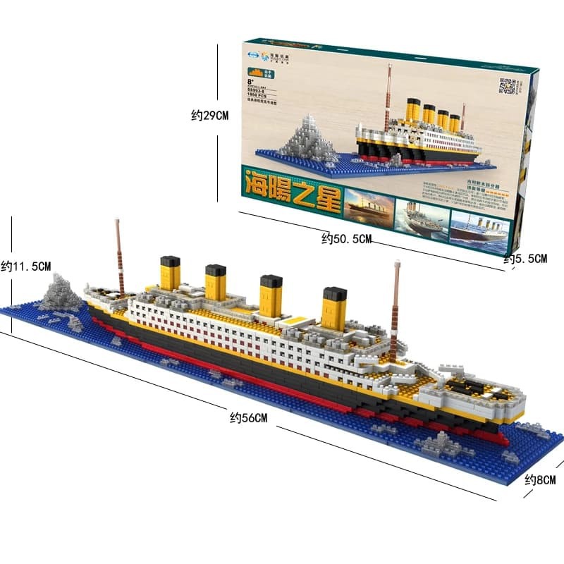 nanoblock titanic