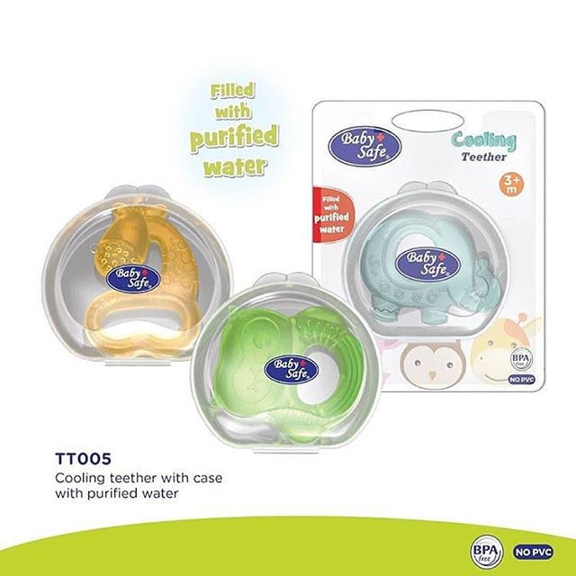 Baby Safe Cooling Teether with Case with Purified Water TT005