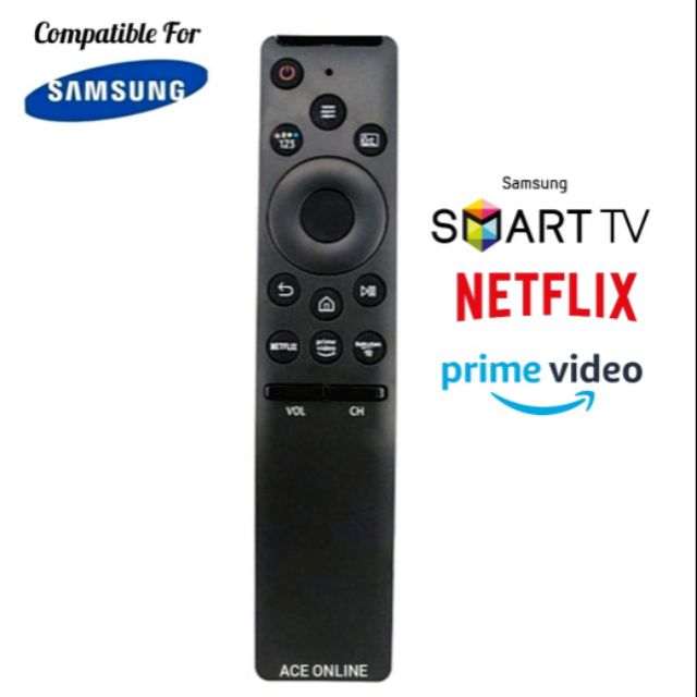 Universal Samsung Smart TV Remote Control With NETFLIX / PRIME VIDEO/RAKUTEN TV Buttons Shopee