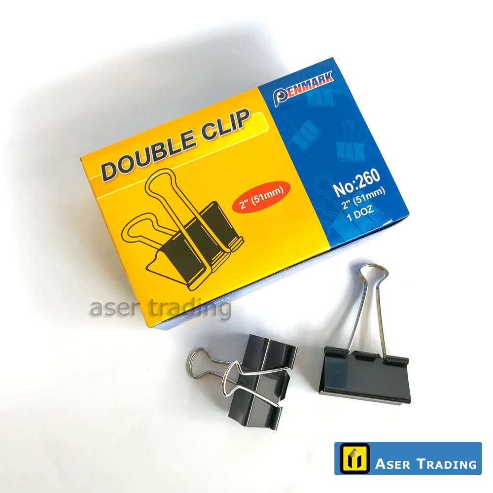 double binder clip