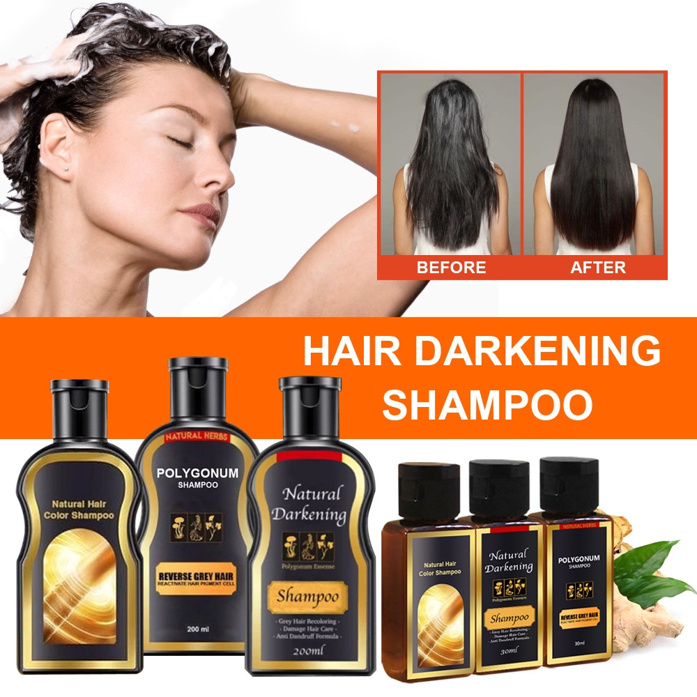 Natural He Shouwu Shampoo Black Hair Care Shampoo Natural Hair Color Solid Shampoo Shopee Malaysia