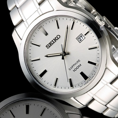 Seiko Neo Classic Sapphire Glass Stainless Steel Quartz Watch SGEH39P1 |  Shopee Malaysia