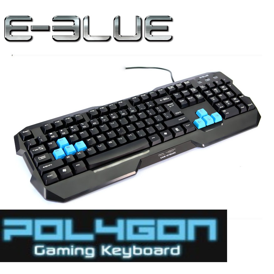 EBLUE POLYGON GAMING KEYBOARD ( EKM075 ) Shopee Malaysia