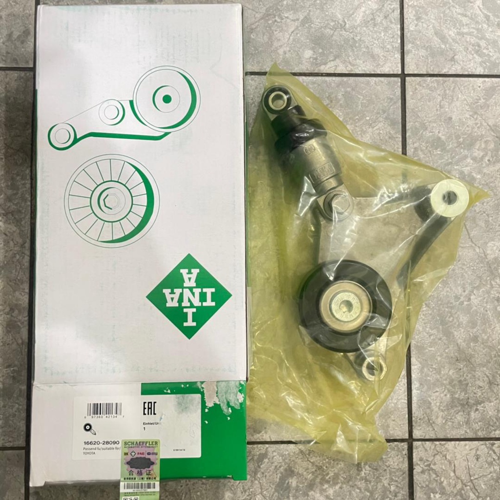 INA FAN BELT TENSIONER TOYOTA CAMRY ACV30 ACV40 ESTIMA ACR30 ACR50 CALDINA NO TURBO WISH 2.0