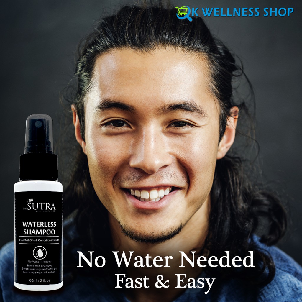 Frontliners SUTRA Waterless Shampoo For Traveler, Outdoor and