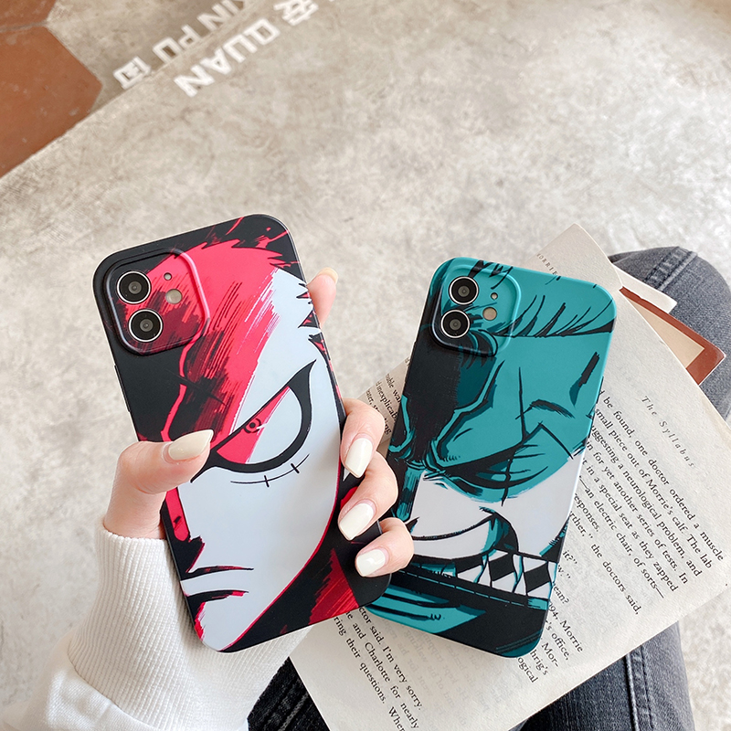 Iphone 13 Pro Max Case One Piece Zorro Matte Full Lens Protection Silicone Iphone 12 Pro Max Xs Max Xr 7 8plus Se2 11 Pro Max Fashion Soft Cover Shopee Malaysia