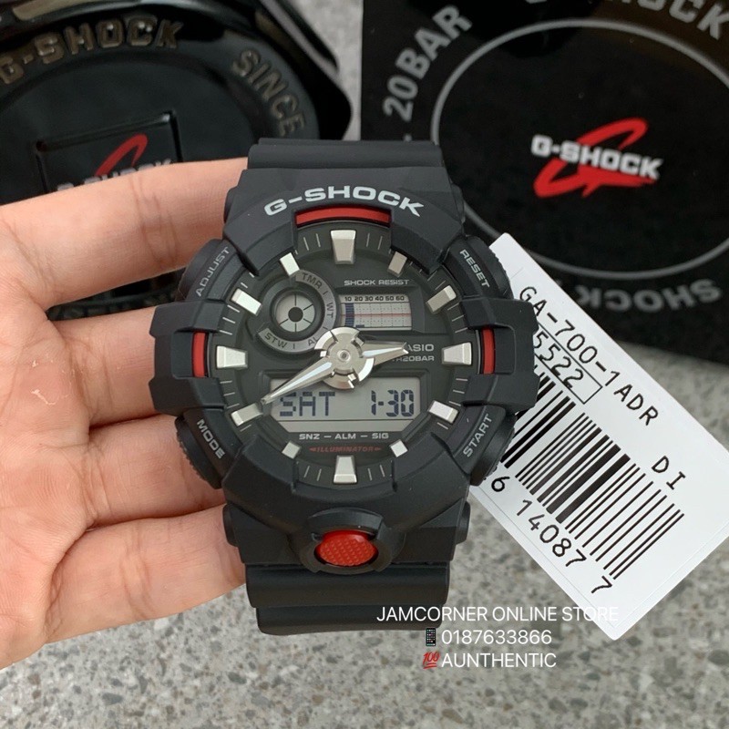 Casio G Shock Ga 700 1a Shopee Malaysia