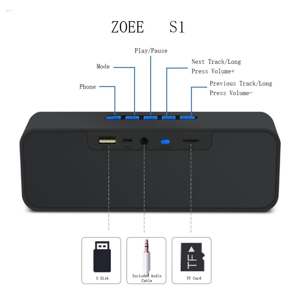 zoee bluetooth speaker