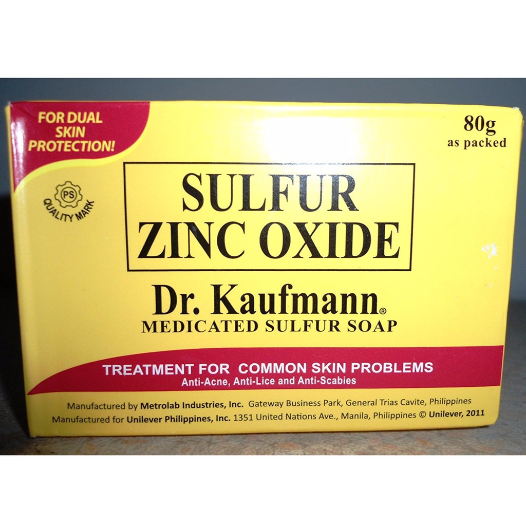 sulfur soap good for acne