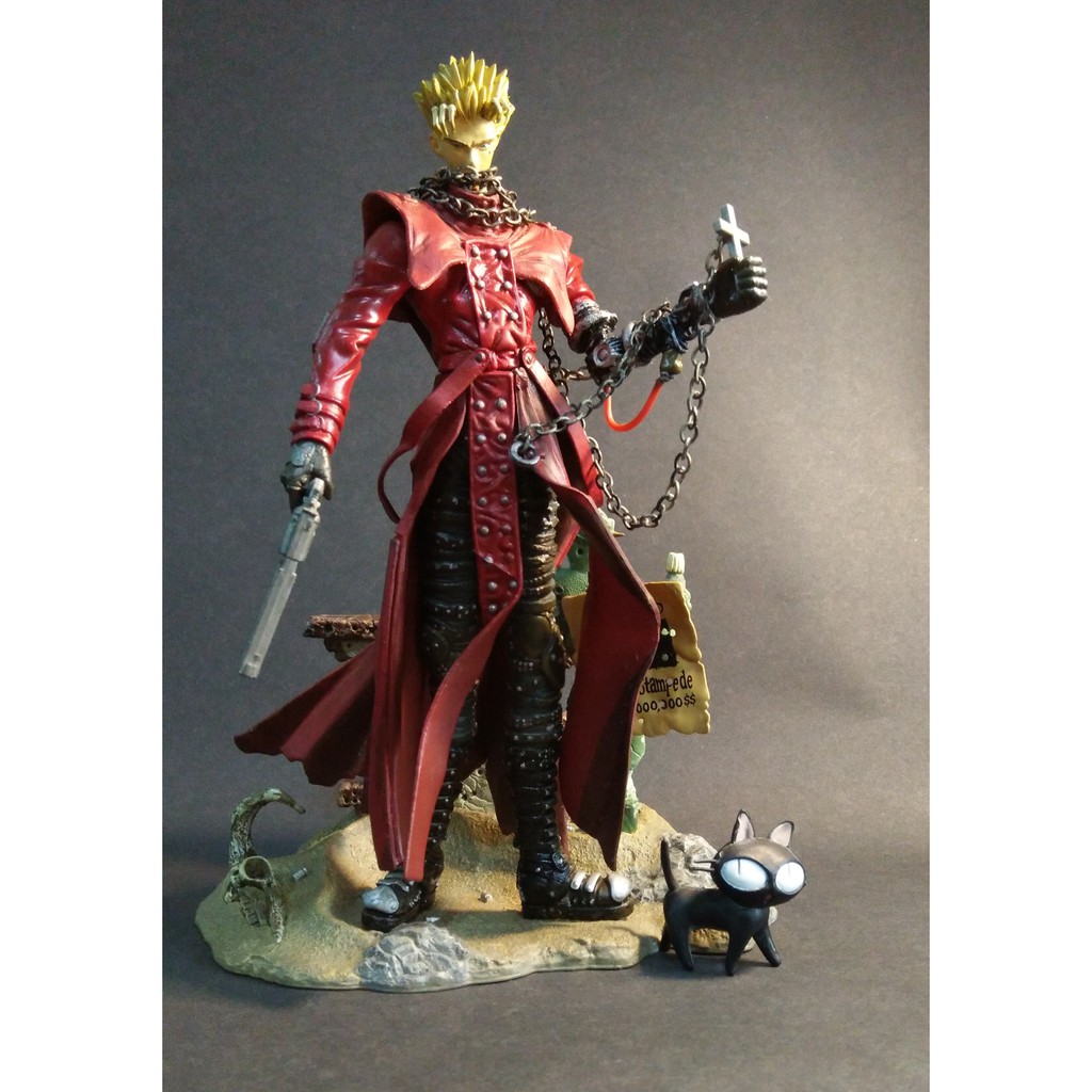 McFarlane Trigun VASH THE STAMPEDE 3D Animation - not Spawn Alien ...