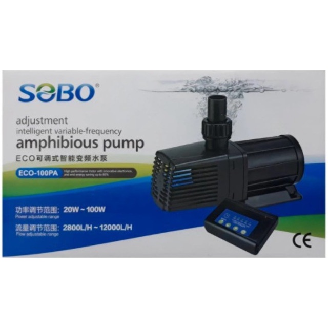 SOBO Eco-100PA Amphibious Power Adjustable Eco Water Pump