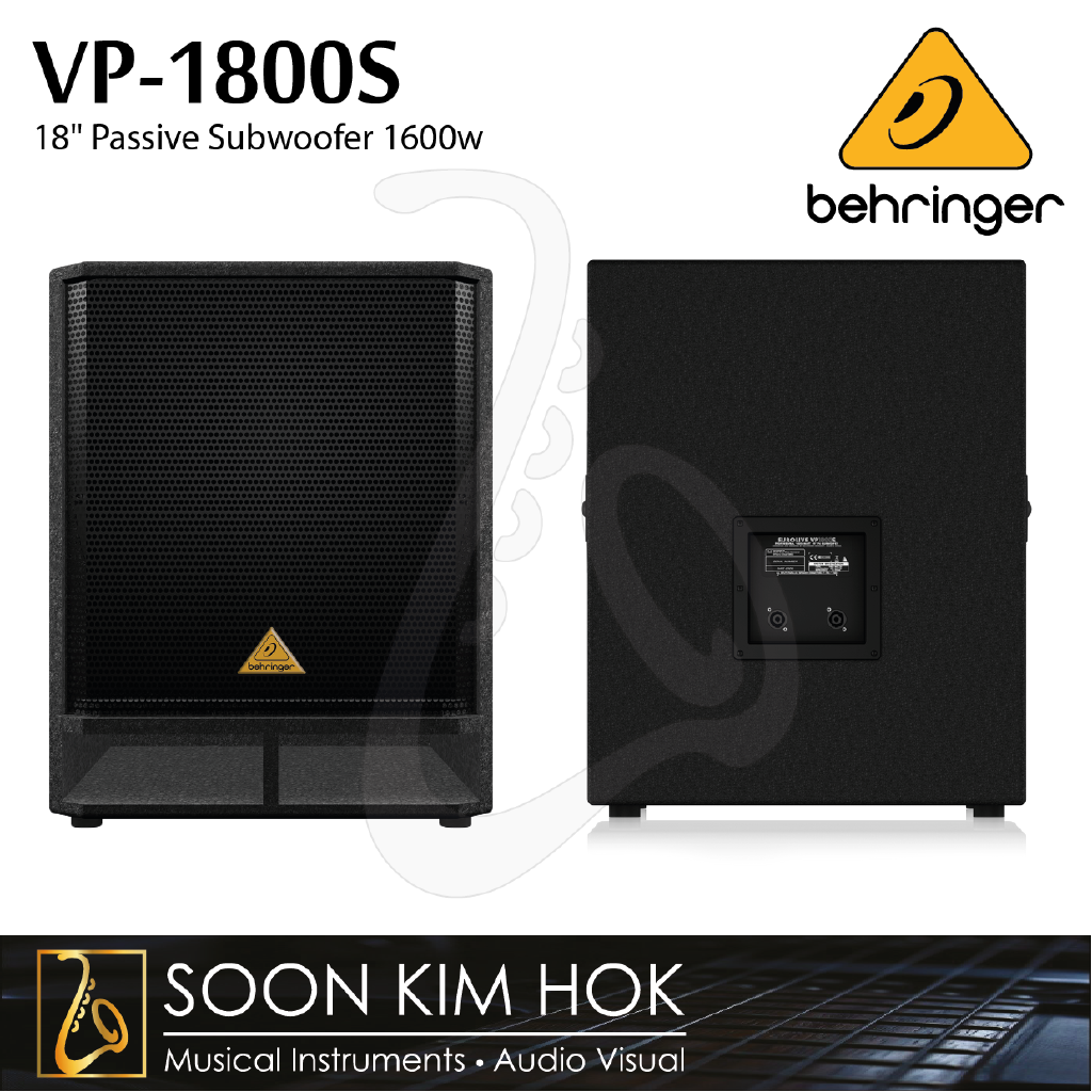 behringer 18 passive subwoofer