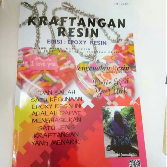 Buku Kraftangan Resin Edisi Epoxy Resin Shopee Malaysia