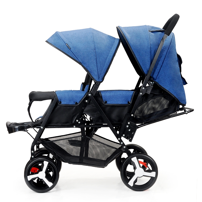 two baby stroller