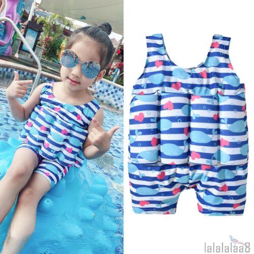 baby girl swimsuit with floats