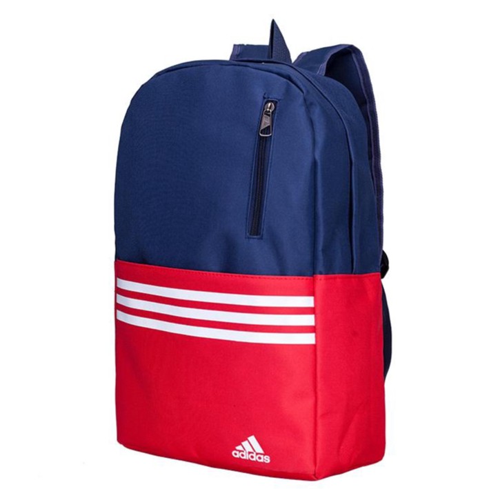 red and blue adidas bag