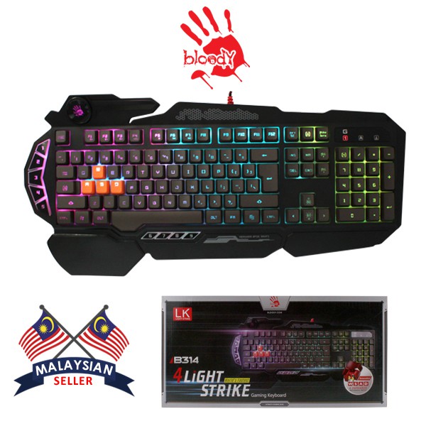 bloody 4 light switch gaming keyboard