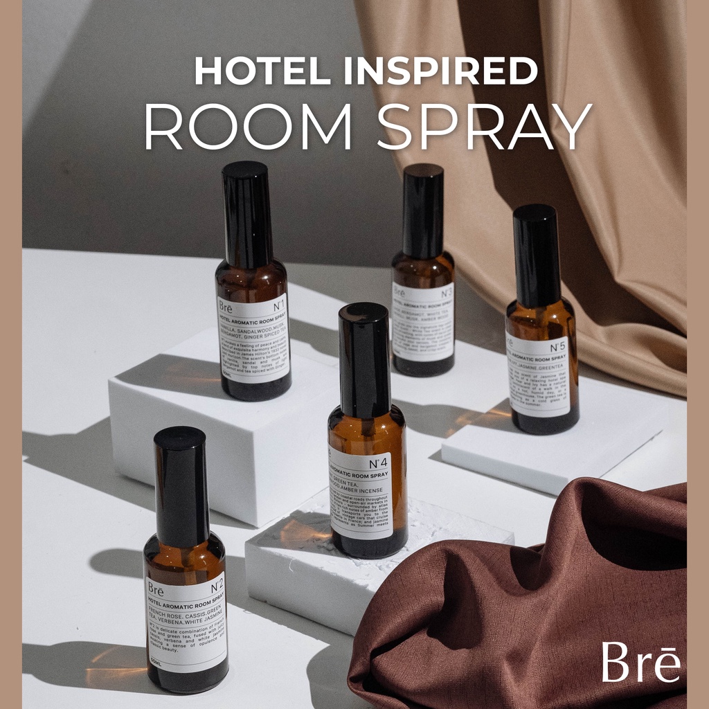 Brēth & Co 5-stars Hotel Inspired Room Spray Collection - 50ml