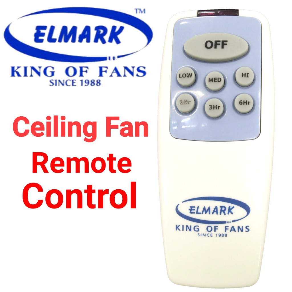 Elmark Ceiling Fan Remote Control Original Shopee Malaysia