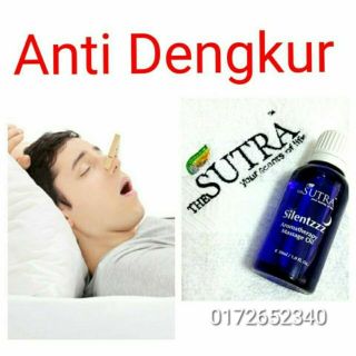 👍 Sutra Silentzzz Anti Dengkur 30ml - Anti Snoring Aromatherapy Massage Oil ( Minyak Dengkur )