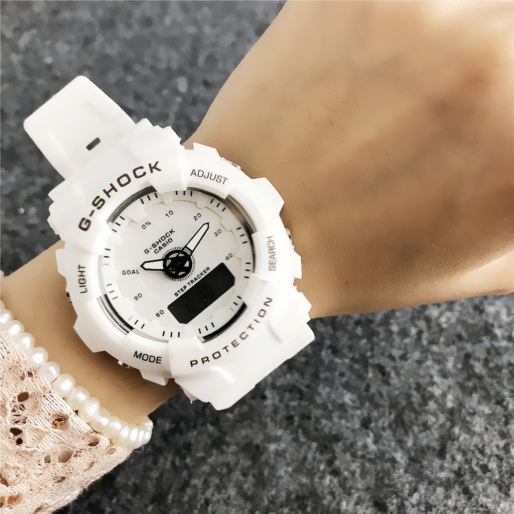 girl with g shock