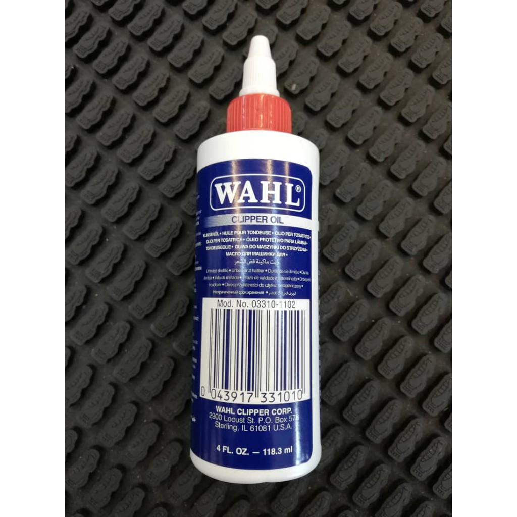 wahl clipper corp oil