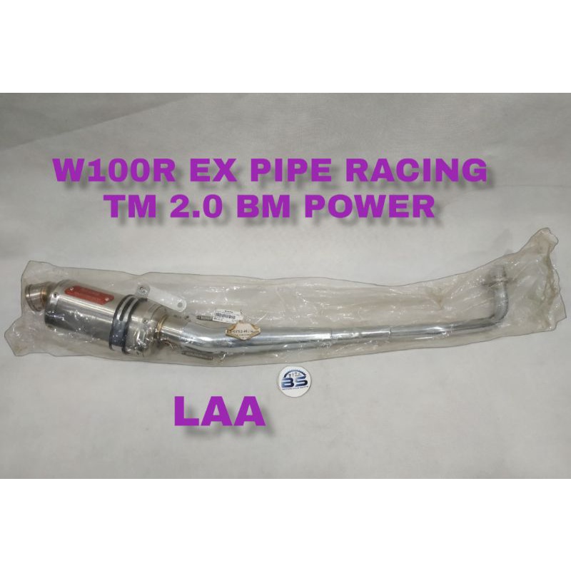 Honda Wave100 / Wave100R / KS100 Exhaust Pipe Racing TM 2.0 28mm BM Power