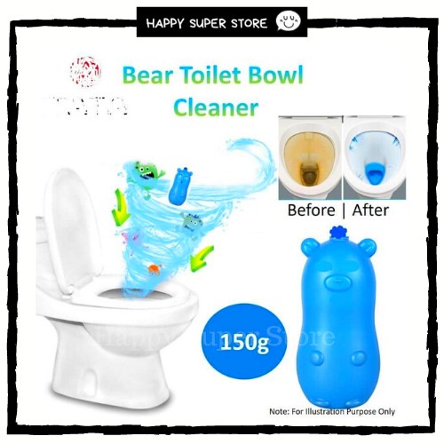 Bear Toilet Bowl Cleaner Toilet Flushing Shopee Malaysia