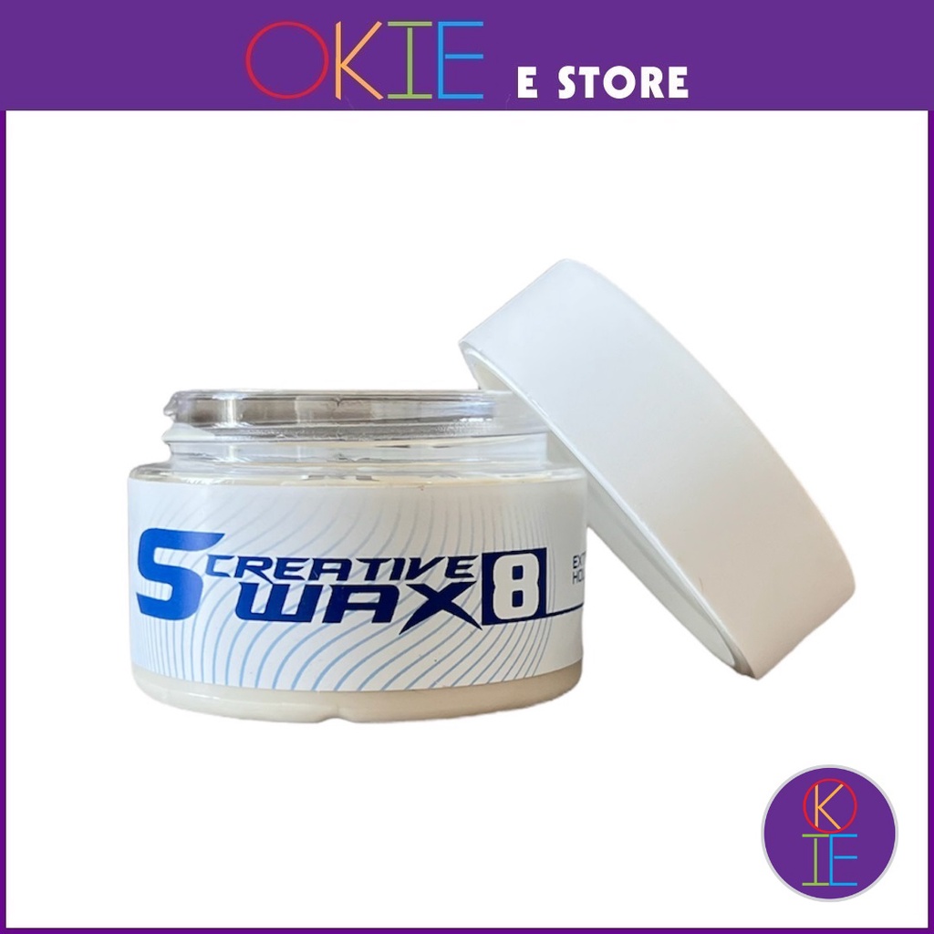 S Creative 8 Super Hard Extreme Hold Hair Wax 100ml Shopee Malaysia