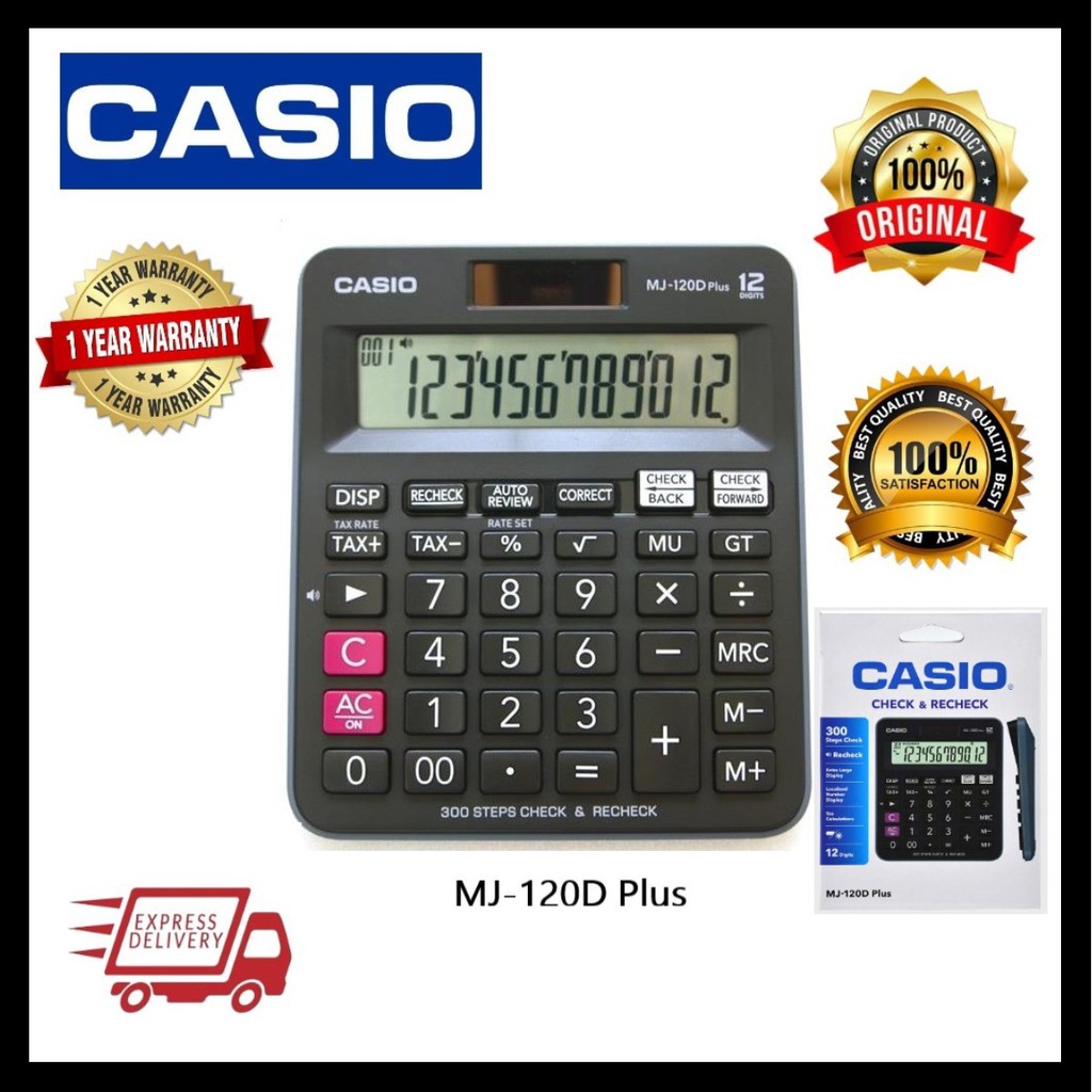 casio mj120d price