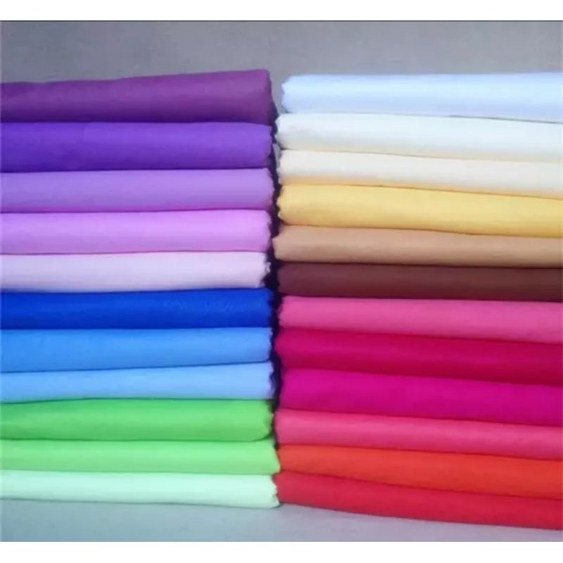 Knit Cotton Lycra Kain Tshirt Plain Memeri Stretch Kain Knit Cotton Lycra Kain Tshirt Plain Memeri Stretch Kain