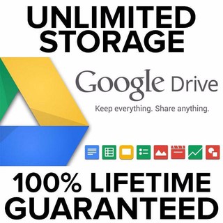 Google Drive Unlimited Storage (Lifetime License) Not .EDU/Team Drive