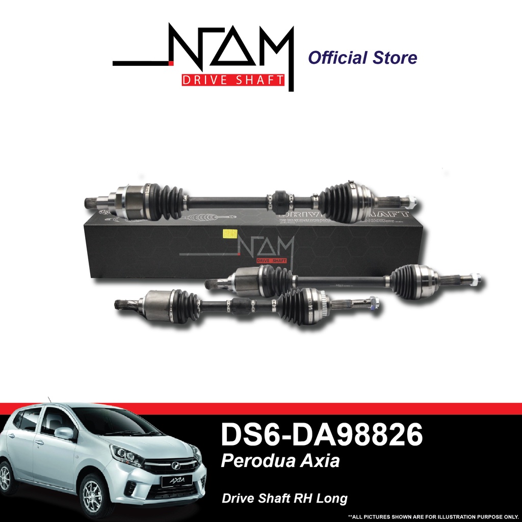 Nam Drive Shaft RH Long for Perodua Axia DS6 DA98826 Shopee Malaysia