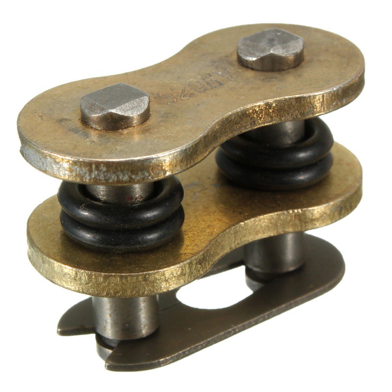 O Ring Connecting Master Chain Link Gold Split / Clip For 520H DID 52