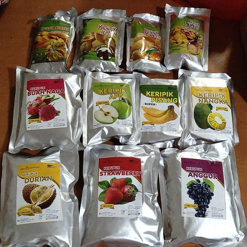 50gr Batu Malang Panji Food Fruta Chip 100 Natural Fruit Chips Chips Original Indonesian Batu 