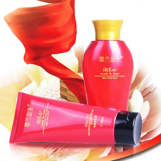 Princess Molan Natural Hair Care Shampoo 300ml Conditioner 200ml