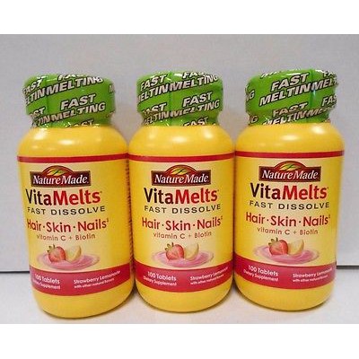 Nature Made Hair Skin Nails With Vitamin C Softgels 120 Ea