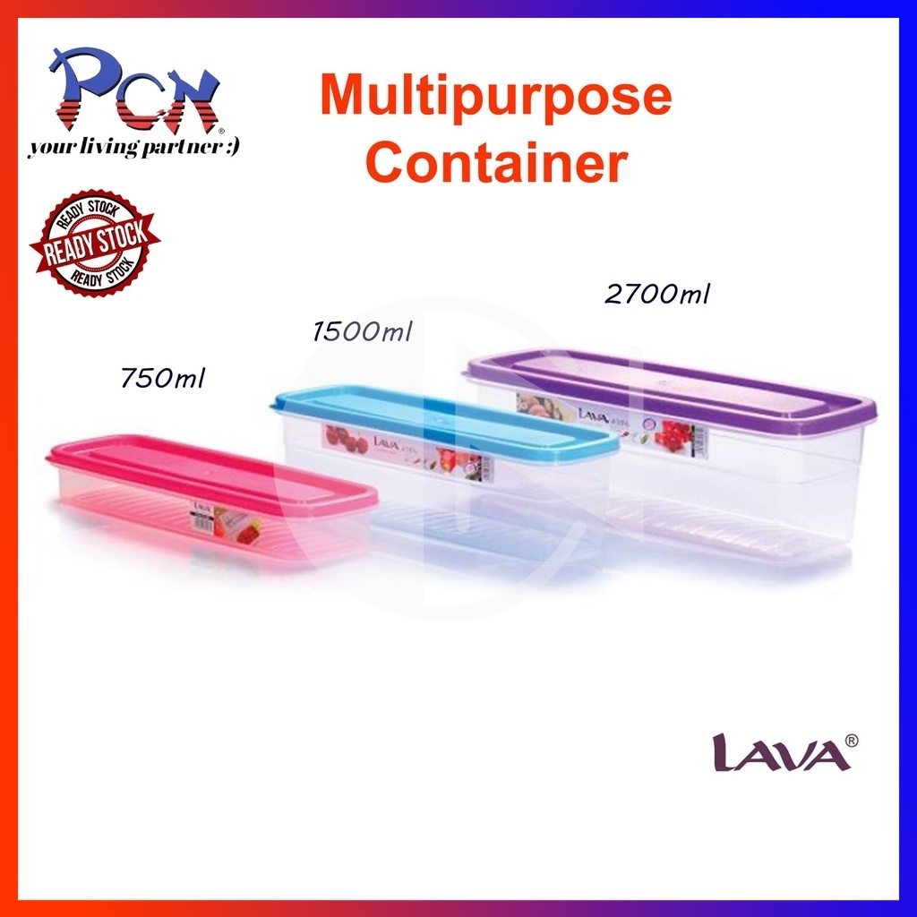 PCN LAVA Restaurant Multipurpose Food Container Storage/ Bekas ...