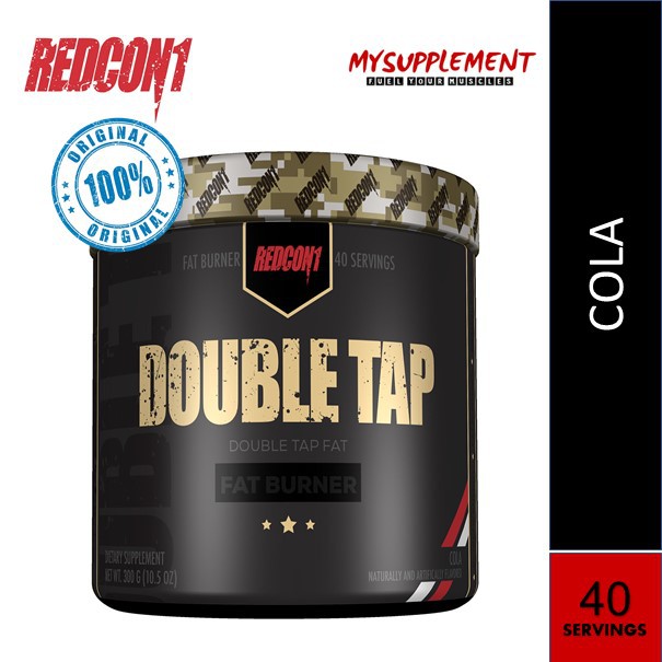 REDCON1 DOUBLE TAP 40 SERVINGS ( BEST FAT BURNER ) Shopee Malaysia