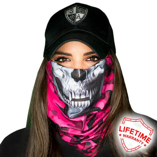 Original Sa Company Pink Military Camo Skull Bandana Balaclava Buff Mask Shopee Malaysia