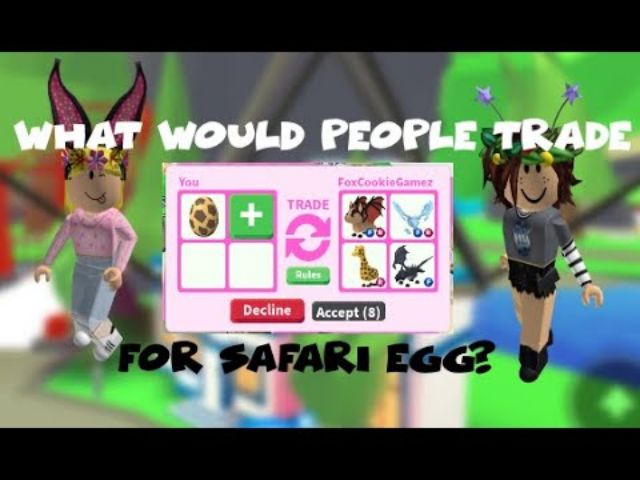 Adopt Me Legendary Hard To Find Safari Egg Shopee Malaysia - roblox adopt me all pets from safari egg