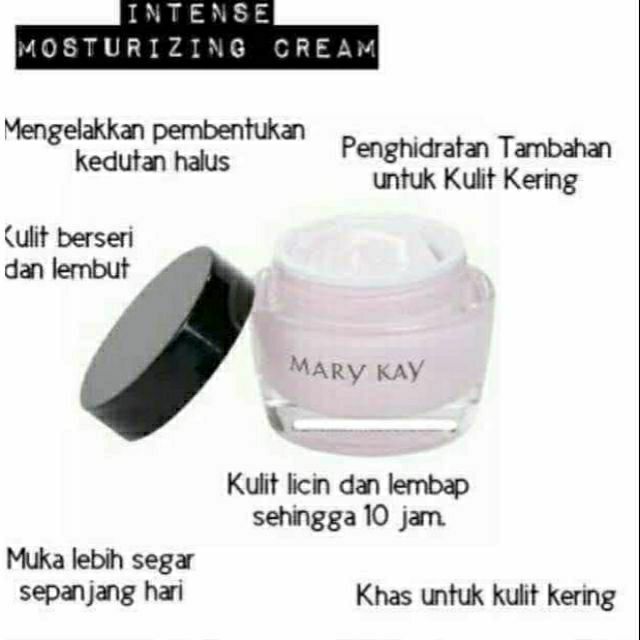 Intense Moisturizing Cream Mary Kay Shopee Malaysia