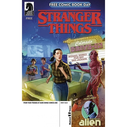 Stranger Things / Resident Alien #1 - FCBD 2022 - Dark Horse Comics - Comic Book - ORIGINAL